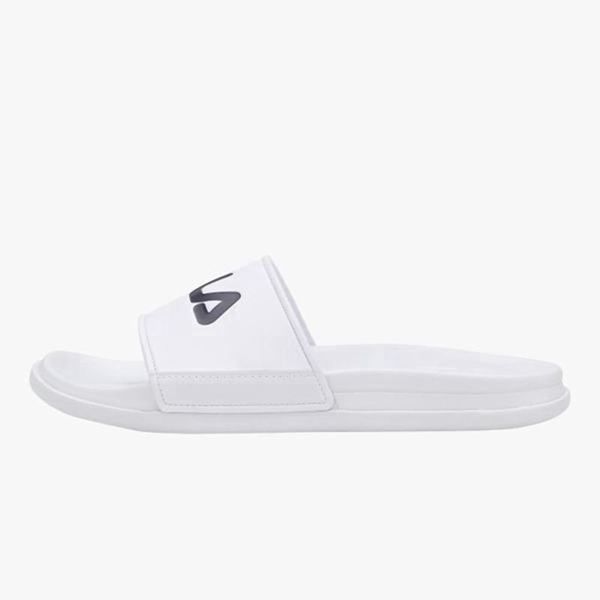 Fila Slick Tender Men's Sandals - White,NZ 370-58376